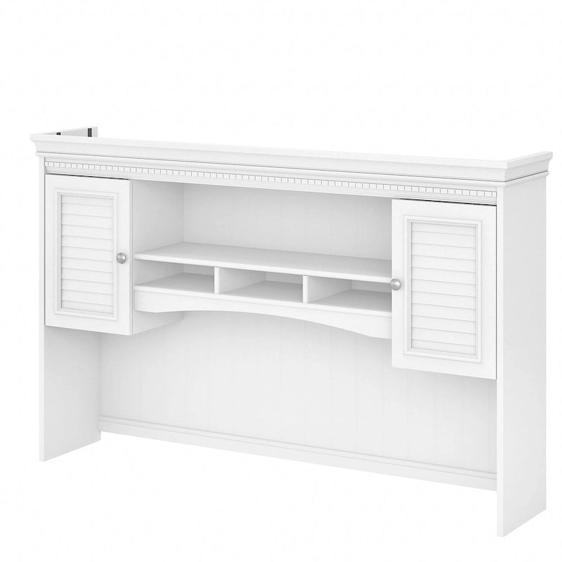 Fairview 60W Hutch for L Shaped Desk by Bush Furniture