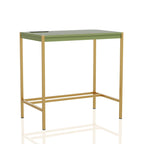 Belzie Modern 30-inch Steel Computer Desk with USB Ports by Furniture of America