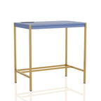 Belzie Modern 30-inch Steel Computer Desk with USB Ports by Furniture of America
