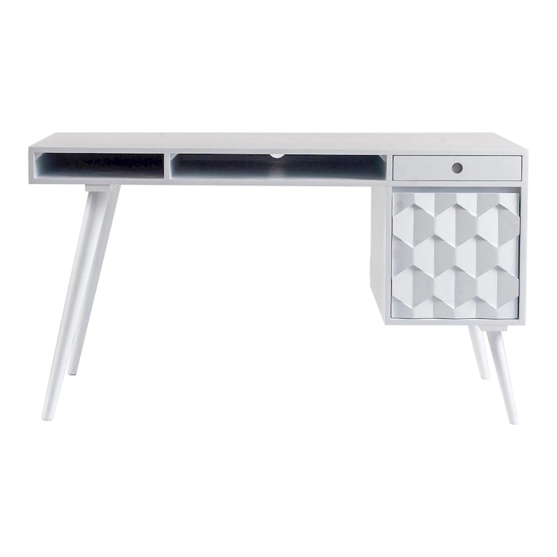 Aurelle Home Oslo Mid-Century Modern Desk