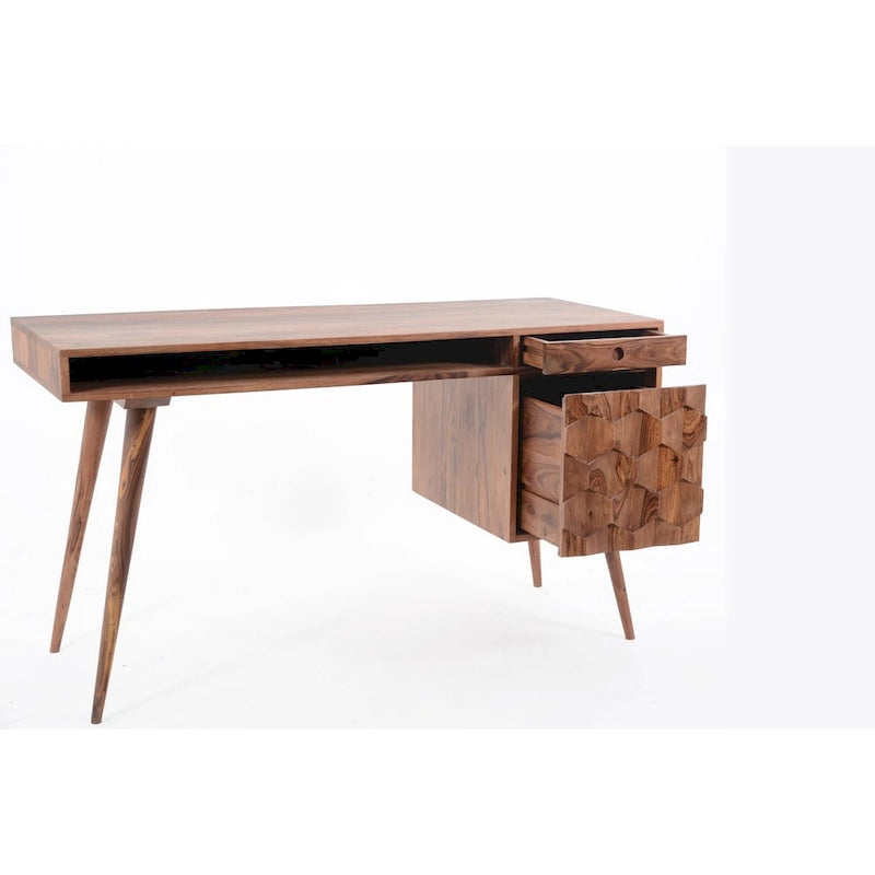 Aurelle Home Oslo Mid-Century Modern Desk