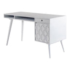 Aurelle Home Oslo Mid-Century Modern Desk