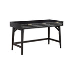 Origins by Alpine Black Pearl Large Desk, Black