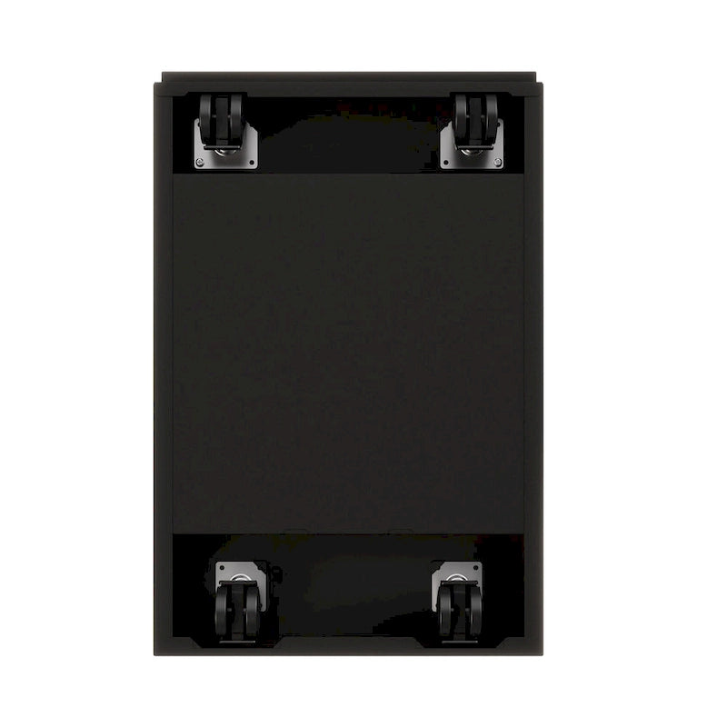 Hirsh 20-inch-deep Steel Mobile Two-drawer File Pedestal with Lock