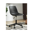 Casual Black Home Office Swivel Desk Chair