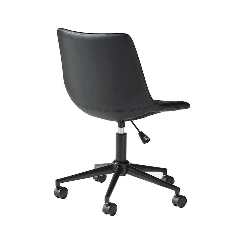 Casual Black Home Office Swivel Desk Chair