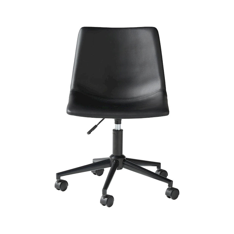 Casual Black Home Office Swivel Desk Chair