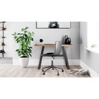 Casual Black Home Office Swivel Desk Chair