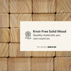 Plank and Beam Corner Desk w/ Shelves