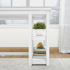 Plank and Beam Corner Desk w/ Shelves