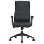 LeisureMod Hilton Modern High Back Leather Conference Office Chair