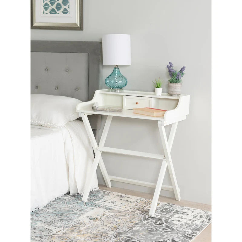 Clover Solid Wood Folding Writing Desk