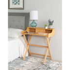Clover Solid Wood Folding Writing Desk