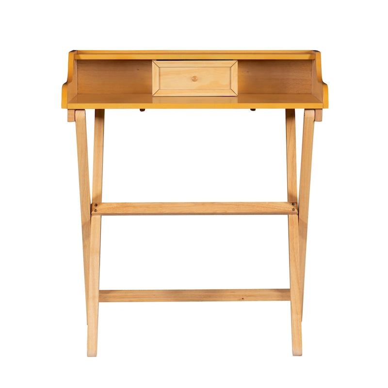 Clover Solid Wood Folding Writing Desk
