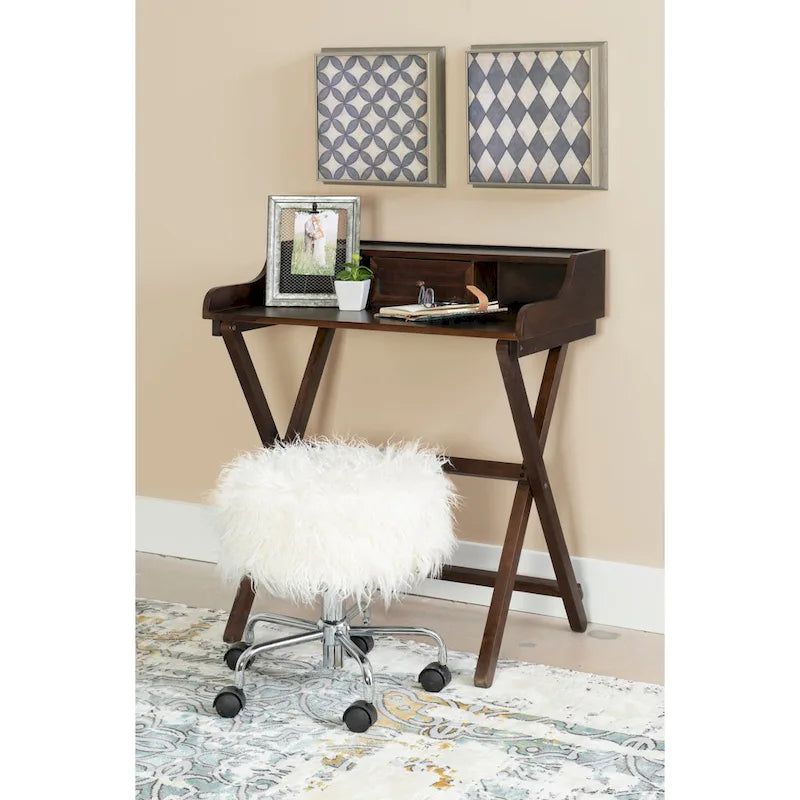 Clover Solid Wood Folding Writing Desk