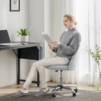 Adjustable Swivel Office Desk Chair with Wheels