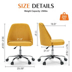 Adjustable Swivel Office Desk Chair with Wheels