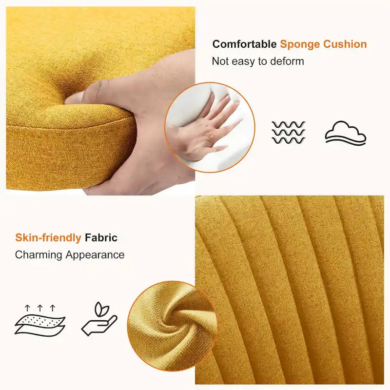 Adjustable Swivel Office Desk Chair with Wheels