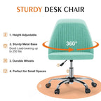 Adjustable Swivel Office Desk Chair with Wheels