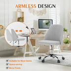 Adjustable Swivel Office Desk Chair with Wheels