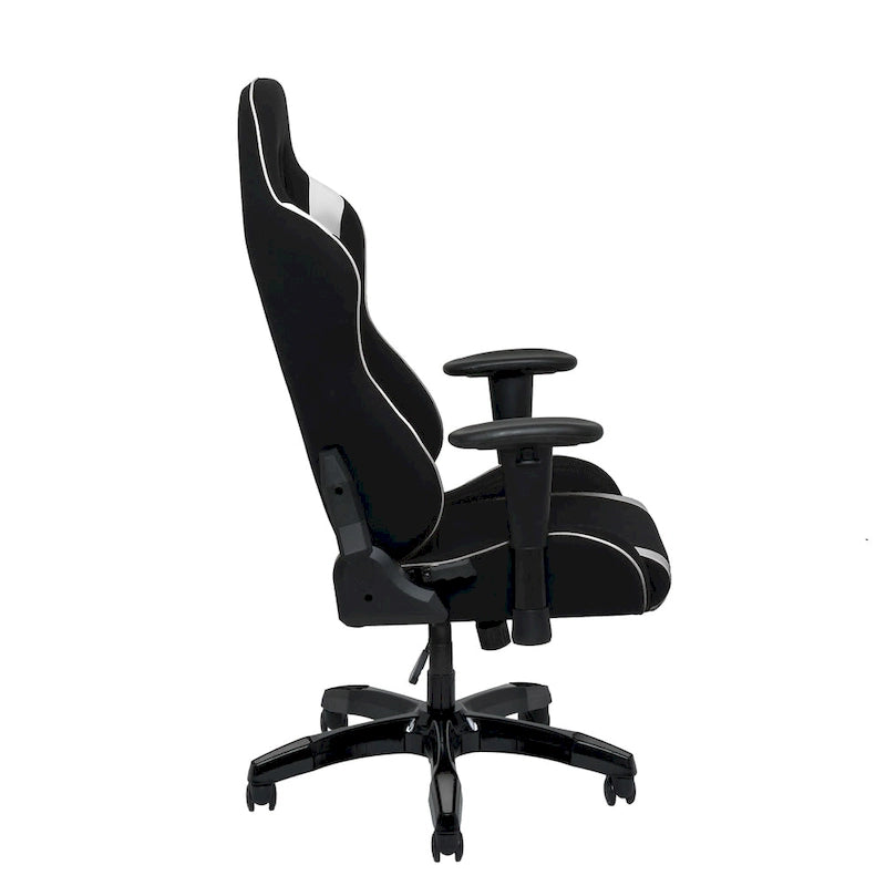 Porch & Den Banton Bonded Leather, Fabric, and Mesh High-back Ergonomic Gaming Chair