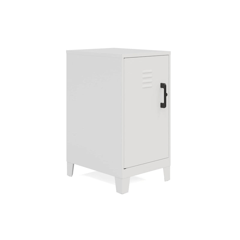 27.5 H 2 Shelf Vented Door Mini Storage Locker Cabinet
