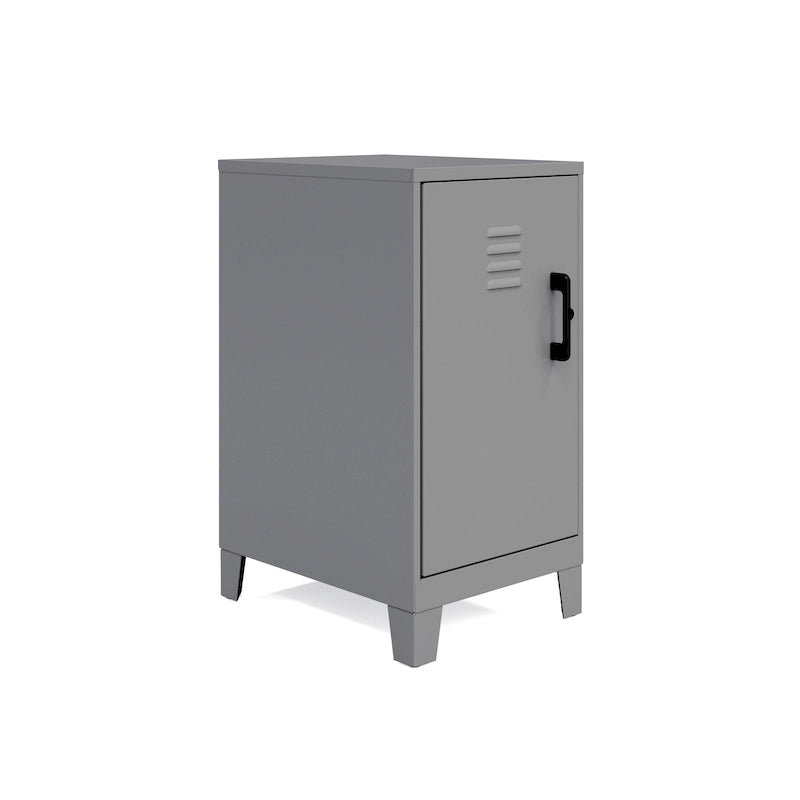 27.5 H 2 Shelf Vented Door Mini Storage Locker Cabinet