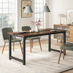 70.86  Conference Table, Meeting Table with Stable Metal Frame - 70.86L x 31W x 29H