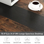 70.86  Conference Table, Meeting Table with Stable Metal Frame - 70.86L x 31W x 29H
