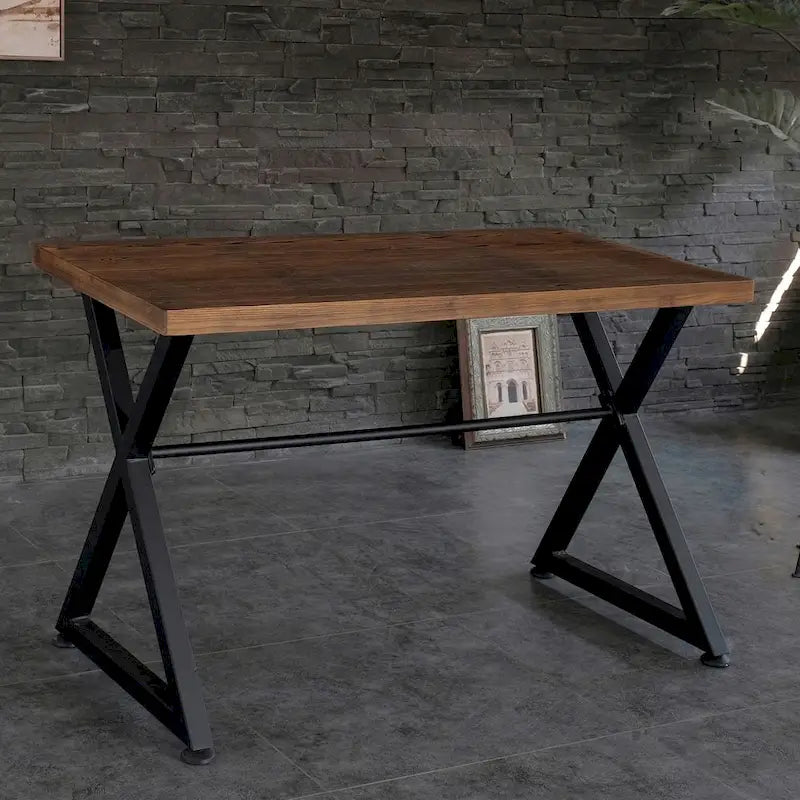 Carbon Loft Fowler Industrial Computer Desk Table