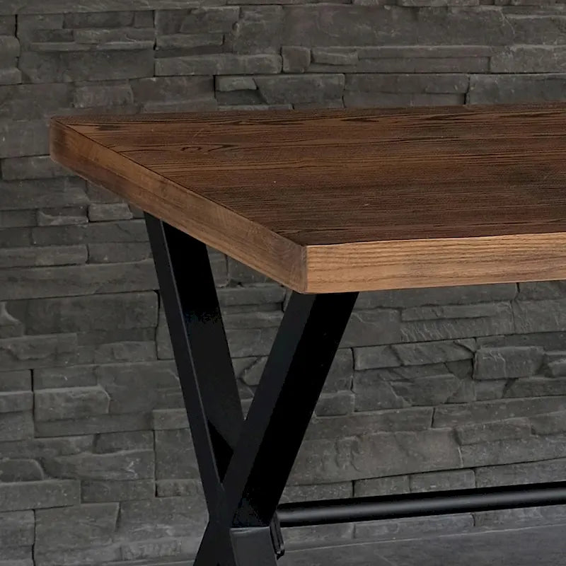 Carbon Loft Fowler Industrial Computer Desk Table