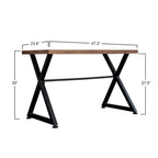 Carbon Loft Fowler Industrial Computer Desk Table