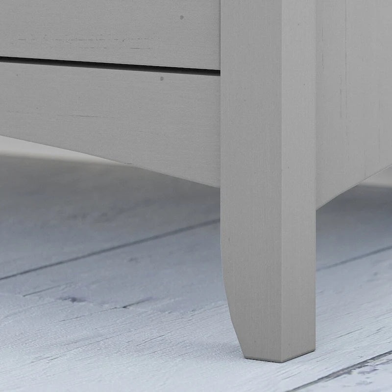 Bush Furniture Salinas Lateral File Cabinet in Cape Cod Gray