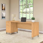 Bush Furniture Somerset 72W Office Desk with Storage Drawers