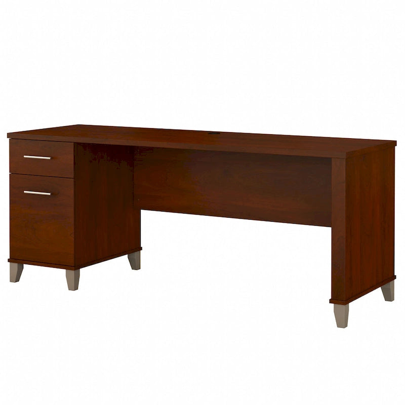 Bush Furniture Somerset 72W Office Desk with Storage Drawers