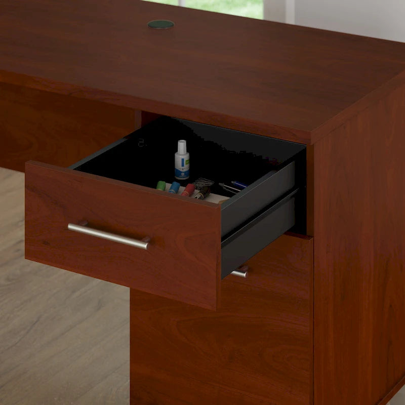 Bush Furniture Somerset 72W Office Desk with Storage Drawers