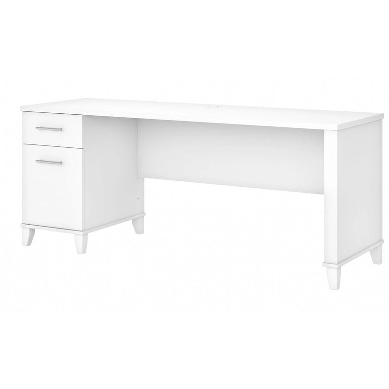 Bush Furniture Somerset 72W Office Desk with Storage Drawers