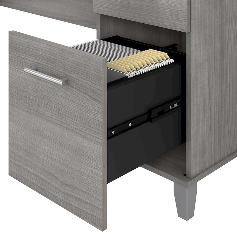 Bush Furniture Somerset 72W Office Desk with Storage Drawers