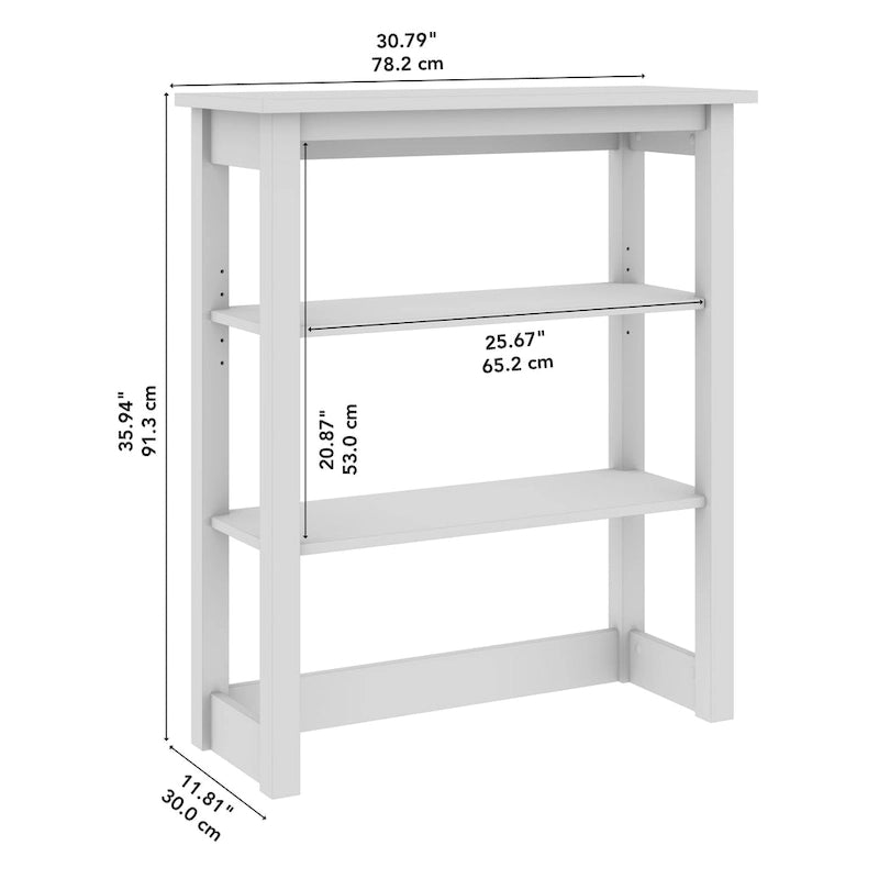 Mayfield Tall Hutch Organizer by Bush Furniture