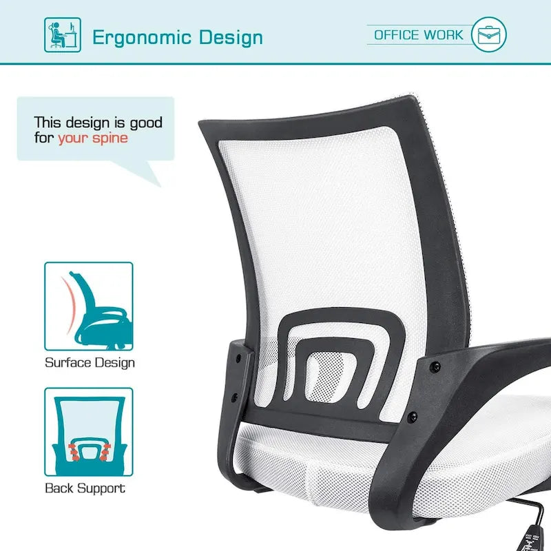 Homall Office Chair Mesh Desk Chair Computer Chair with Armrest