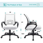 Homall Office Chair Mesh Desk Chair Computer Chair with Armrest