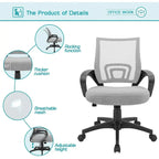 Homall Office Chair Mesh Desk Chair Computer Chair with Armrest