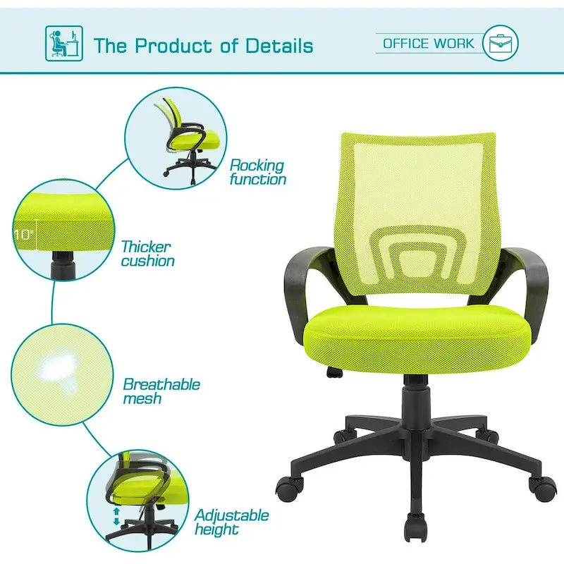 Homall Office Chair Mesh Desk Chair Computer Chair with Armrest