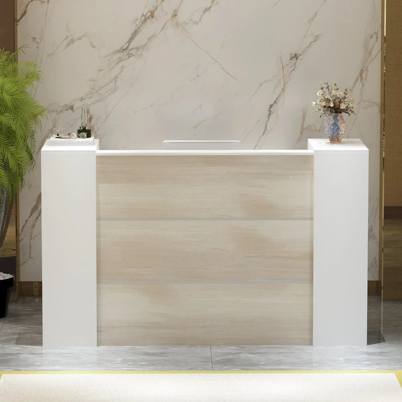 70.9 W Large Rectangular Reception Table Desk Working Desk Wirting