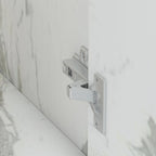 Timechee 55.9 W 48.4 H L-Shape Wood Reception Desk Drawer With Lock