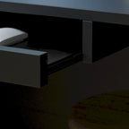 Timechee 55.9 W 48.4 H L-Shape Wood Reception Desk Drawer With Lock