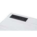 Bird Modern 42-inch Metal Computer Desk with USBs by Furniture of America