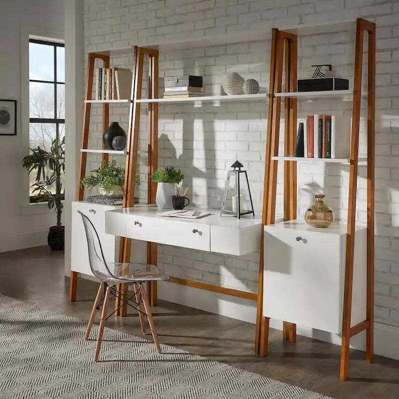 Lyvia 46  Wide Leaning/Ladder Desk by iNSPIRE Q Modern