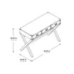 Wellington 46-inch Desk with Power Station