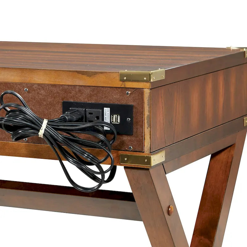 Wellington 46-inch Desk with Power Station